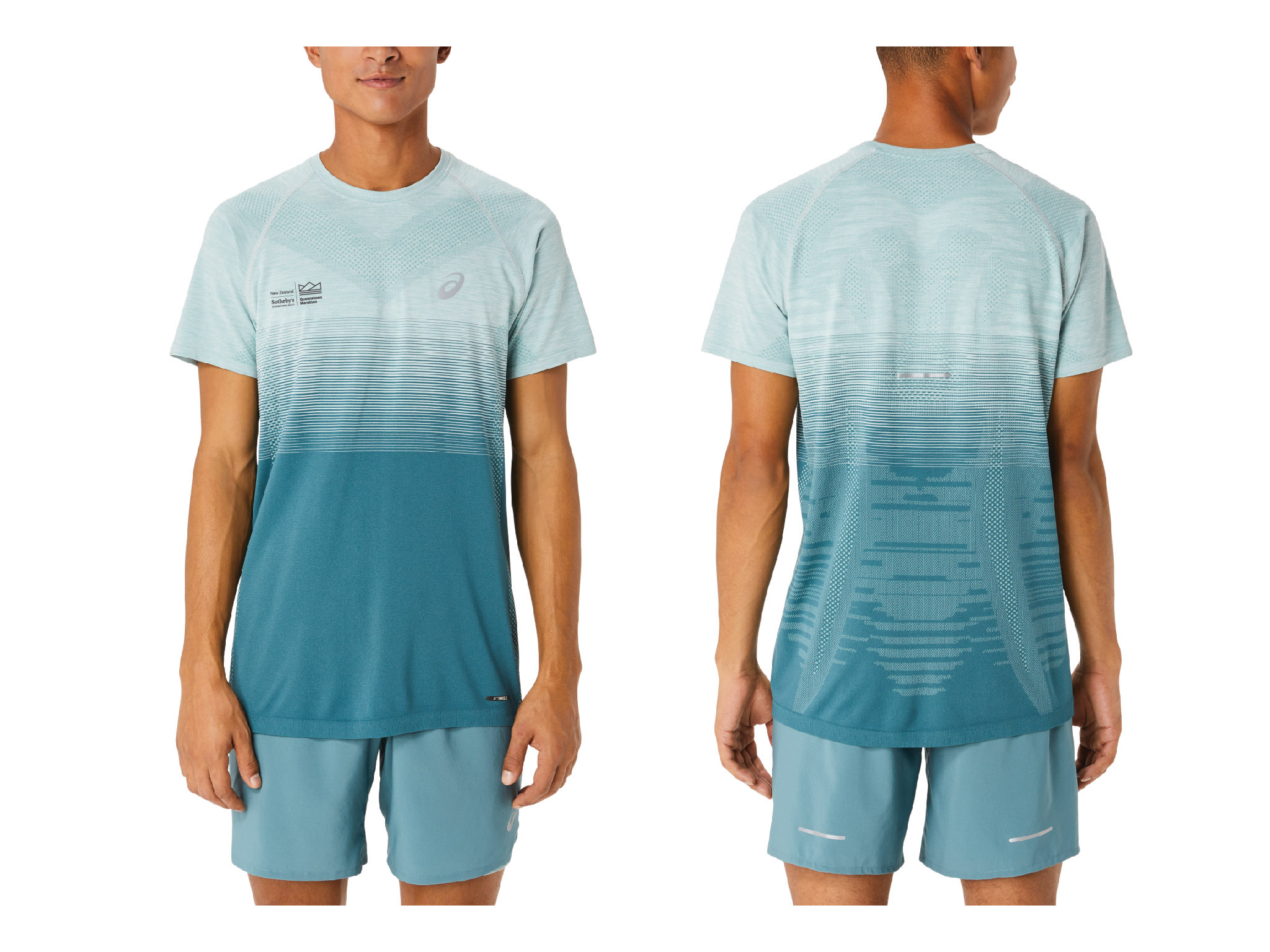 MEN'S LA MARATHON SHORT SLEEVE, Asics Blue, T-Shirts & Tops