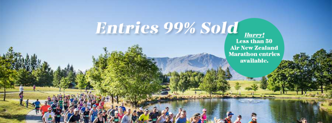 99% Sold! Limited Marathon Entries Avaliable